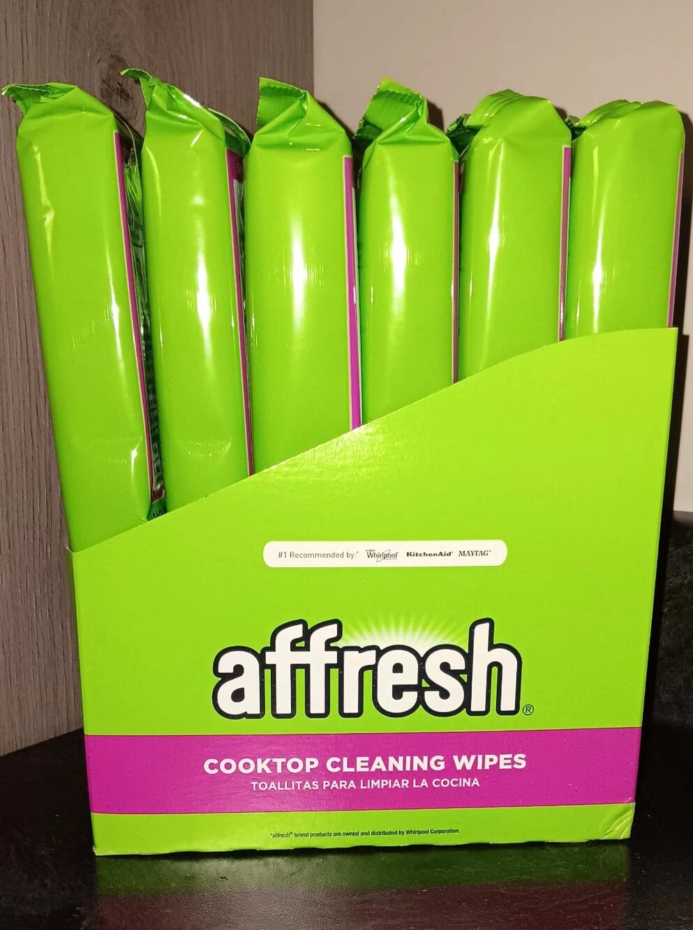 fresh Bright Green Affresh Cooktop Cleaning Wipes - 6 Pack